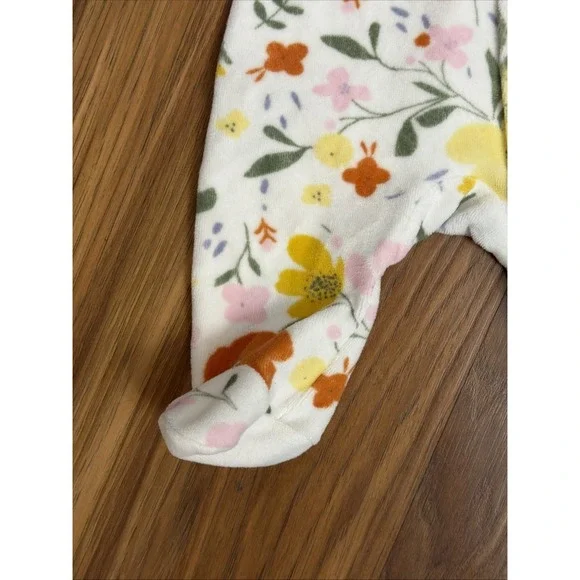 Magnetic Me Newborn Baby Girls 5-8# Footie Sleeper Pajamas VGC - Picture 3 of 4